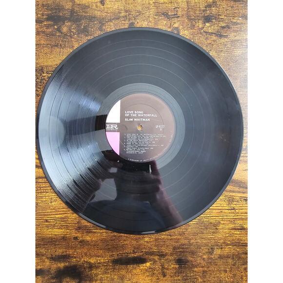 Vintage Slim Whitman Love Song of the Waterfall Imperial LP-9277 - Picture 3 of 7